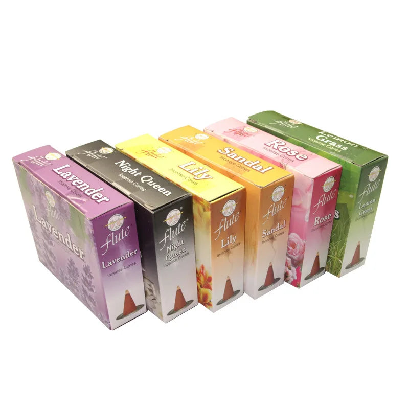 10pcs/box Room Fragrance Cone Incense